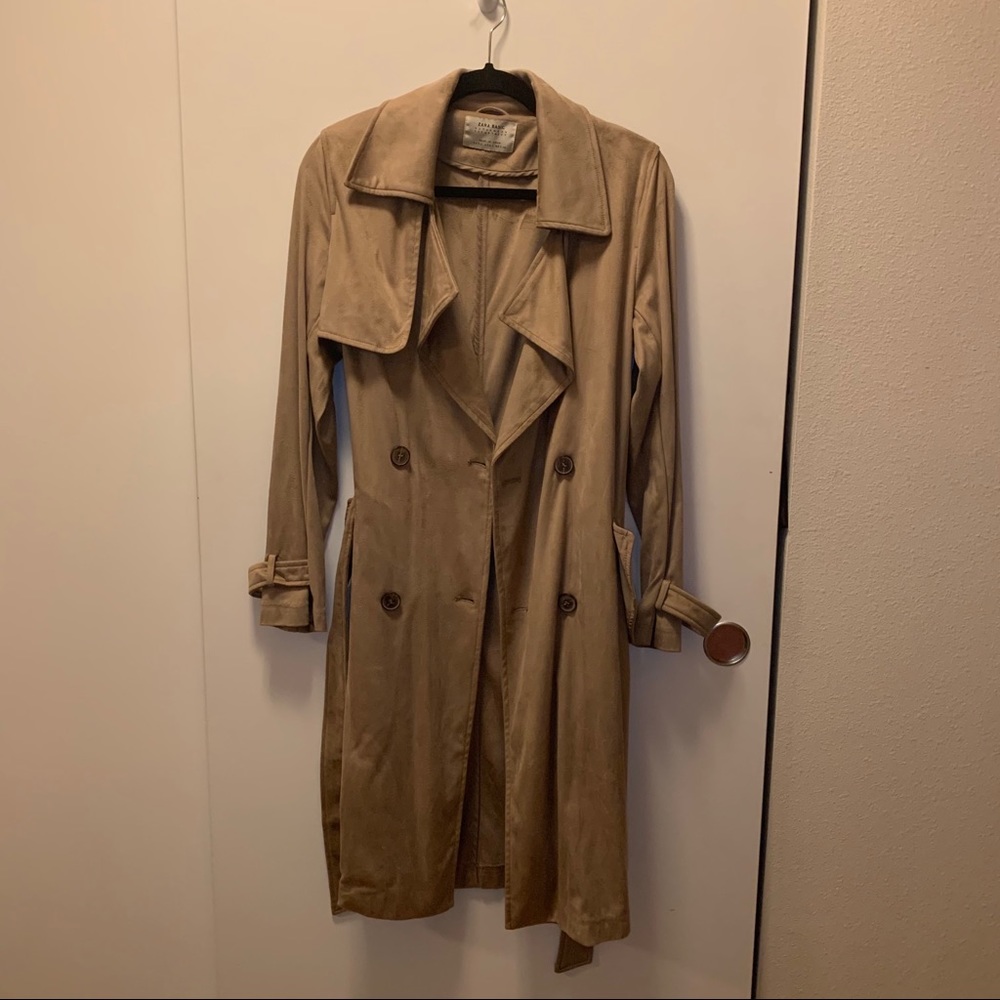 Zara Sude Trench Coat - Picture 2 of 5